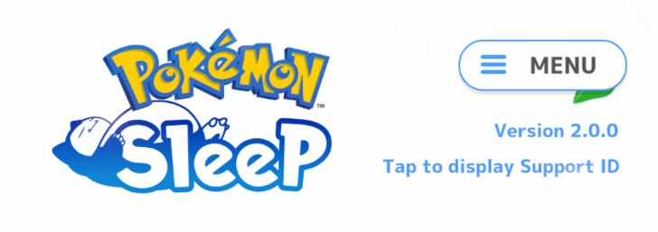 Pokemon Sleep - Version 2.0.0