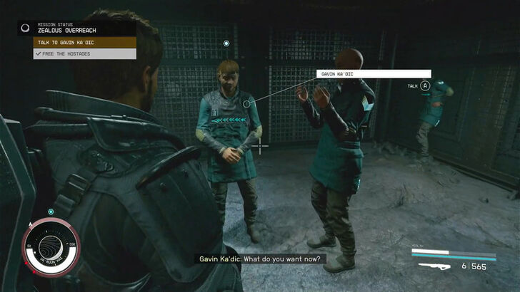 Starfield Zealous Overreach Free the Hostages