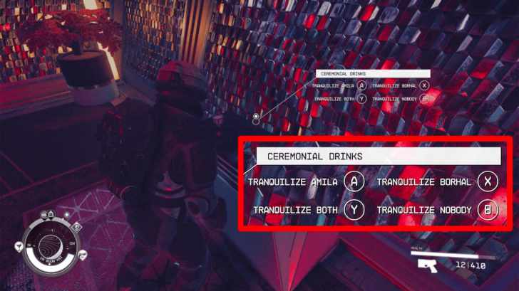 Starfield Prepare the Ceremonial Drinks