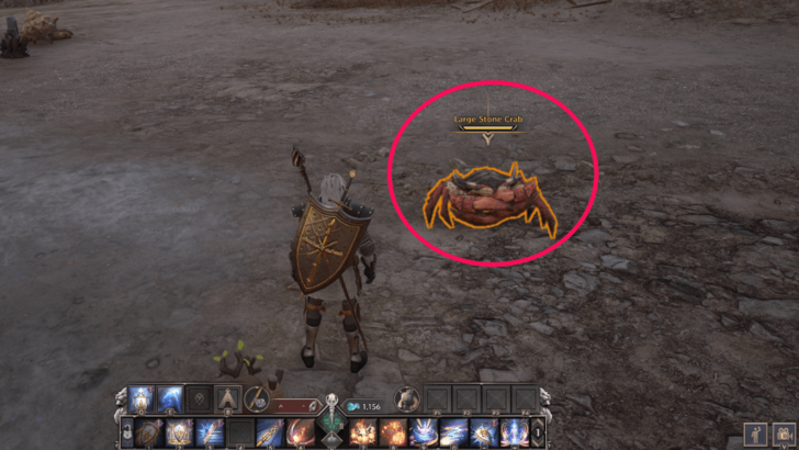 Throne and Liberty Large Stone Crab