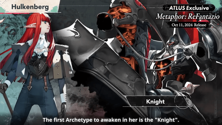 Metaphor ReFantazio - Knight Archetype