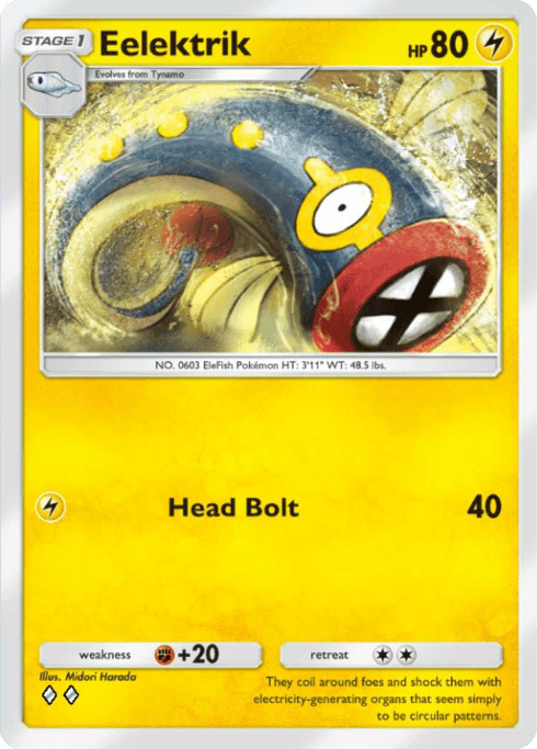 Pokemon TCG Pocket - A1 108 Eelektrik