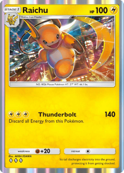 Pokemon TCG Pocket - A1 095 Raichu