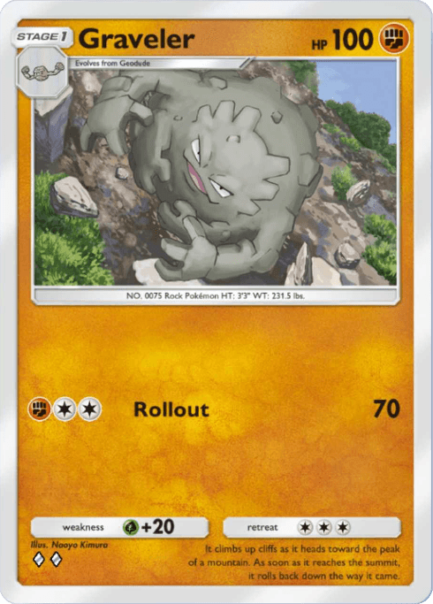 Pokemon TCG Pocket - A1 148 Graveler