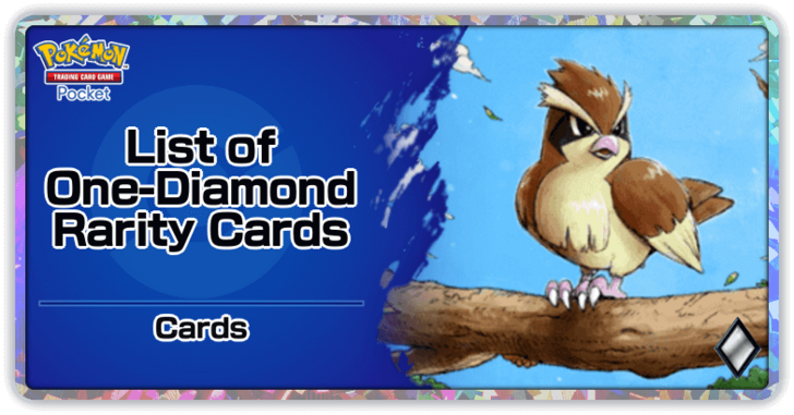 Pokemon TCG Pocket - List of One-Diamond Rarity Cards