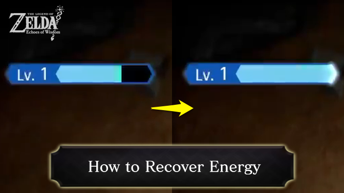 Zelda Echoes of Wisdom How to Recover Energy