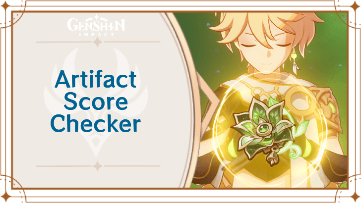 Genshin Impact - Artifact Score Checker