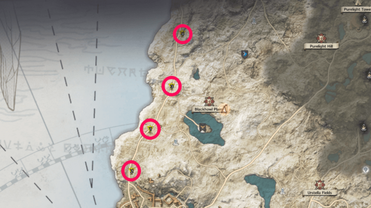 Throne and Liberty Pathway Torch Locations