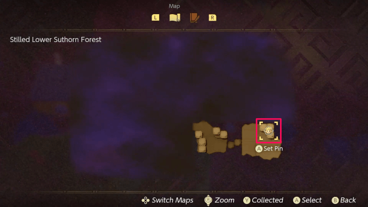 Stilled Lower Suthorn Forest Step 3 Map