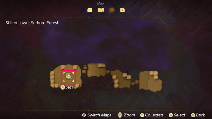 Stilled Lower Suthorn Forest Step 6 Map