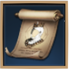 Rare Lithograph: Decorated Champion Crown