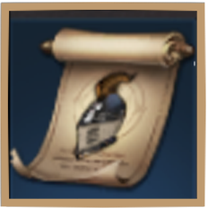 Rare Lithograph: Resolute Crusader Helmet