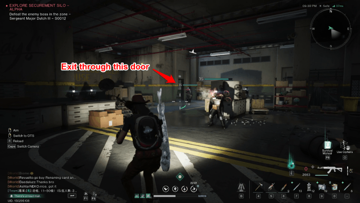 Once Human - Securement Silo Alpha Bunker and Bunker Exit