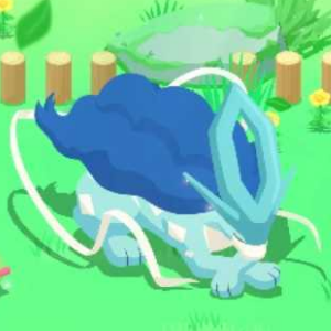 Shiny Suicune Energy-Storing Sleep