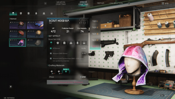 Once Human - Scout Hood PvP Build