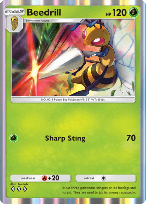 Pokemon TCG Pocket - A1 010 Beedrill