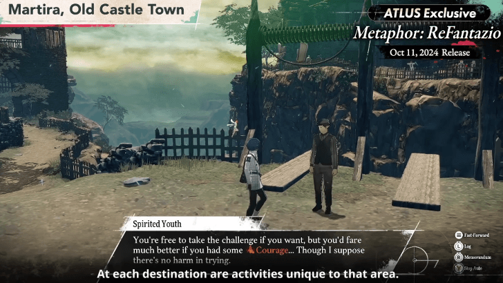 Metaphor ReFantazio Spirited Youth Challenge