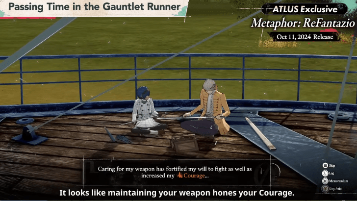 Metaphor ReFantazio Spending Time with Allies