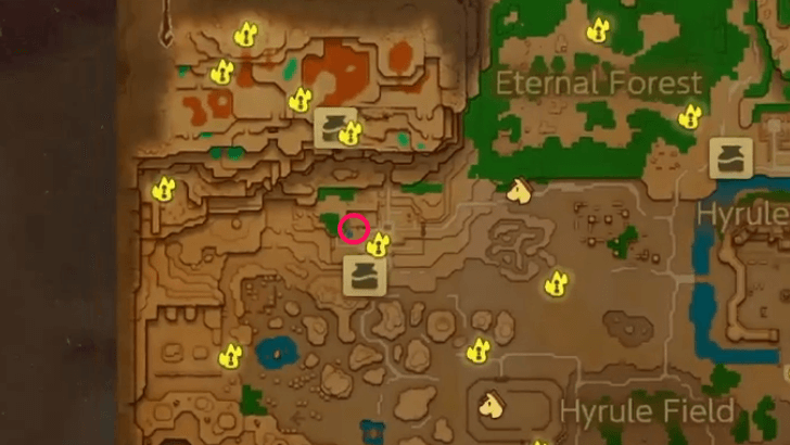 Kakariko Fairy Bottle Map Location