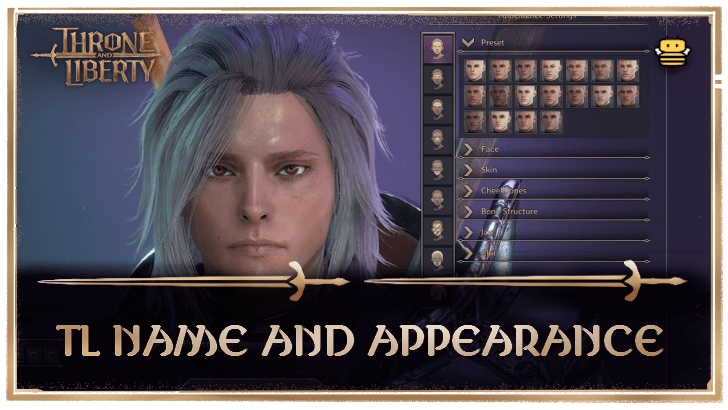 Throne and Liberty TL Name and Appearance