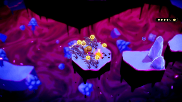 Melt the ice in the lower left section