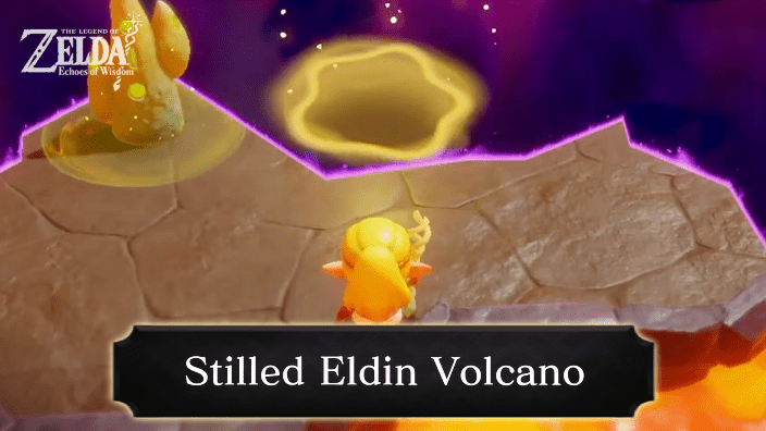 The Legend of Zelda Echoes of Wisdom (EoW) - Stilled Eldin Volcano mode:show