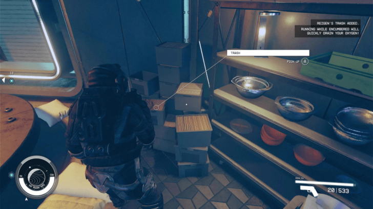 Starfield Help Clean the House