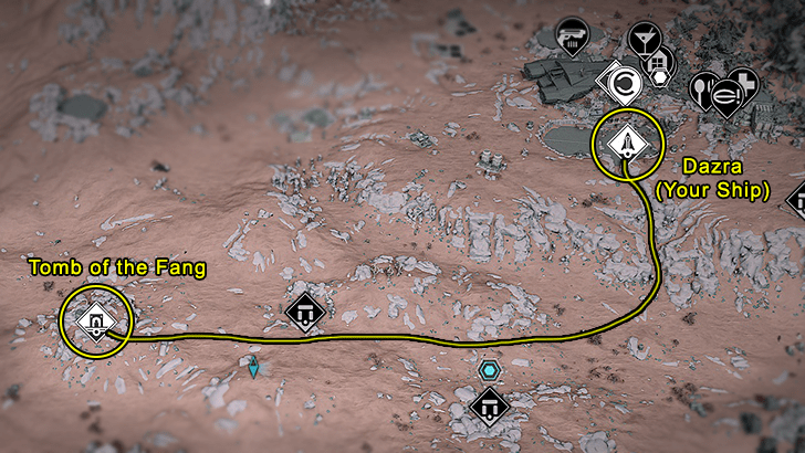 How to Get to the Tomb of the Fang