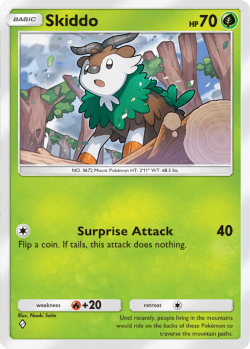 Pokemon TCG Pocket - A1 031 Skiddo