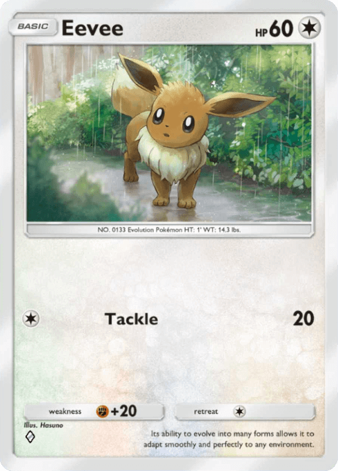 Pokemon TCG Pocket - A1 207 Eevee