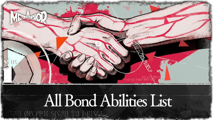 Metaphor ReFantazio - All Bond Abilities List
