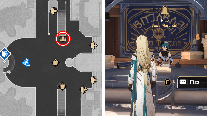 HSR - Book Merchant Location