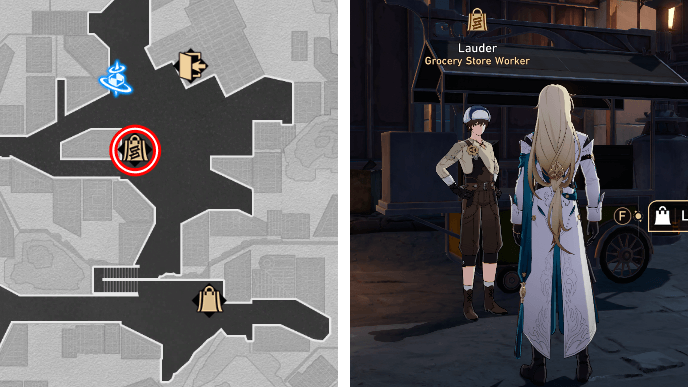 HSR - Underground Shop Location