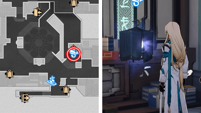 HSR - Exalting Sanctum Light Cone Manifest Location