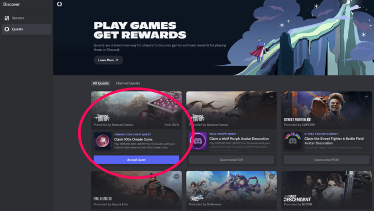 Throne and Liberty Ornate Coins Quest