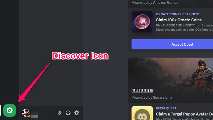 Throne and Liberty Discord Discover Icon