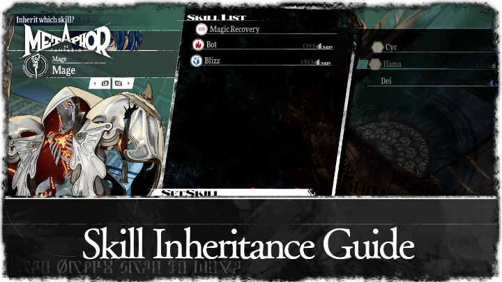 Metaphor ReFantazio - Skill Inheritance Guide Banner