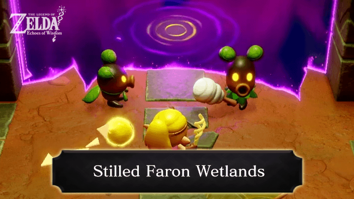 Zelda Echoes of Wisdom Stilled Faron Wetlands