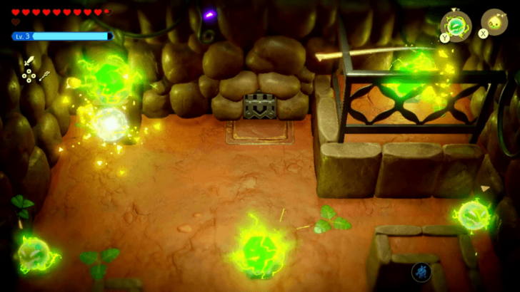 Activate the green crystals