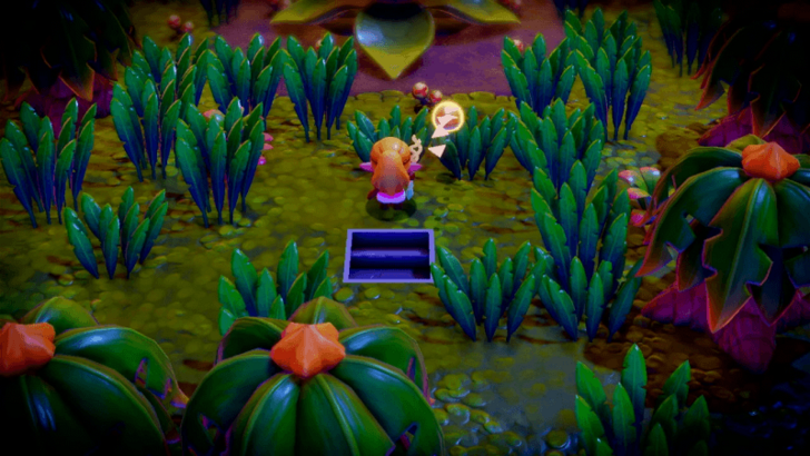 Enter through the door