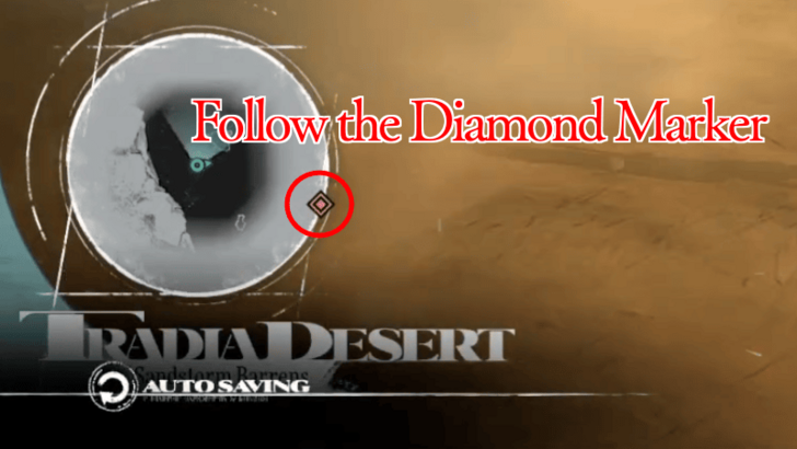 Follow the Diamond Marker