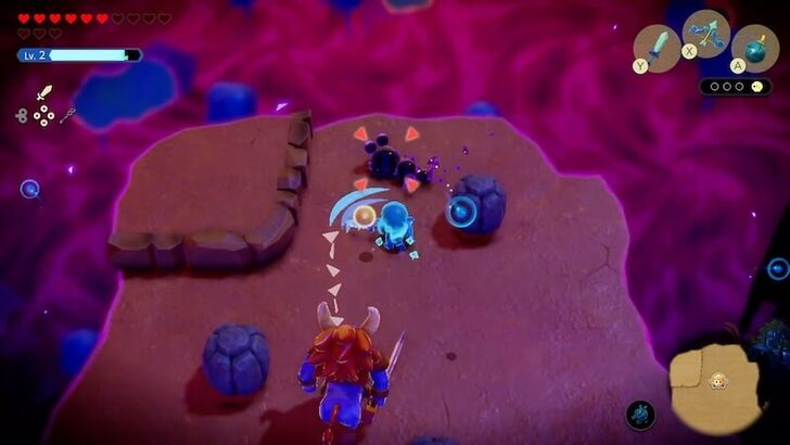 Stilled Southern Hyrule Field First Blob Tri Friends