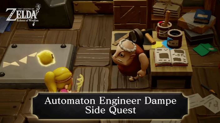 Zelda EoW - Automaton Engineer Dampe Side Quest Walkthrough