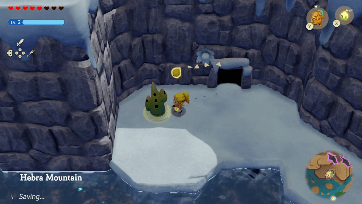 Hebra Mountain Cave Exit and Waypoint