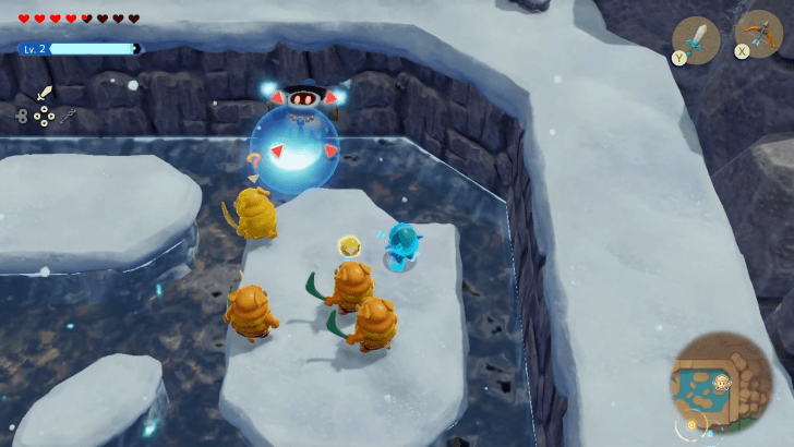 Fight the Ice Wizzrobe at the Pond