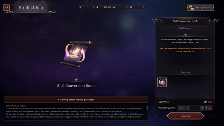 Throne and Liberty - How to Get Skill Conversion Book