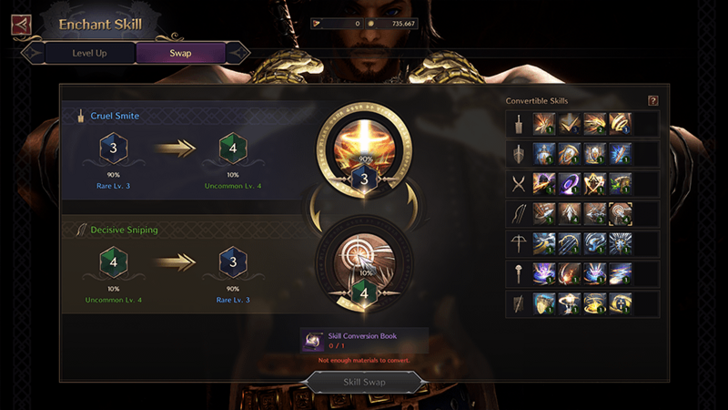 Throne and Liberty - Skill Swap