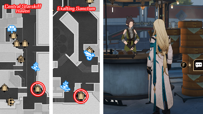 HSR - Xianzhou Luofu Food Stall Locations