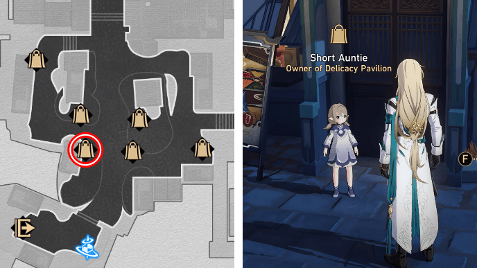 HSR - Delicacy Pavilion Location