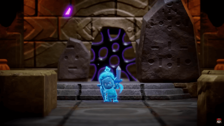 Press Up to Enter or Exit the Swordfighter Form